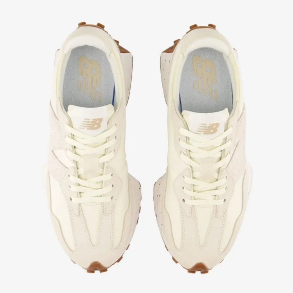New Balance Women's Sneakers Shoes Casual White Cream Turtledove size 9.5 - Picture 8 of 11